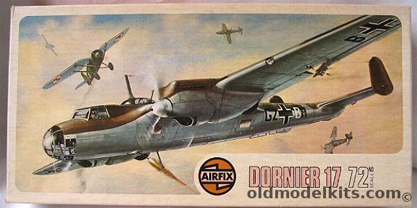Airfix 1/72 Dornier Do-17 E/F, 494 plastic model kit